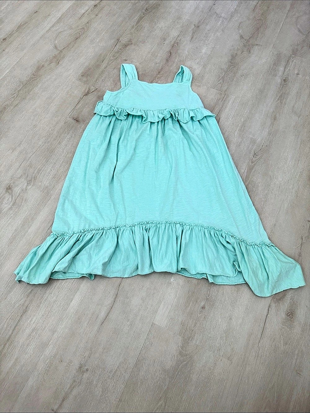 Crewcuts 100% Cotton Girls Cotton Ruffle Dress